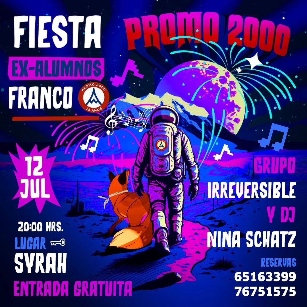 Fiesta Ex Alumnos Franco Promo 2000