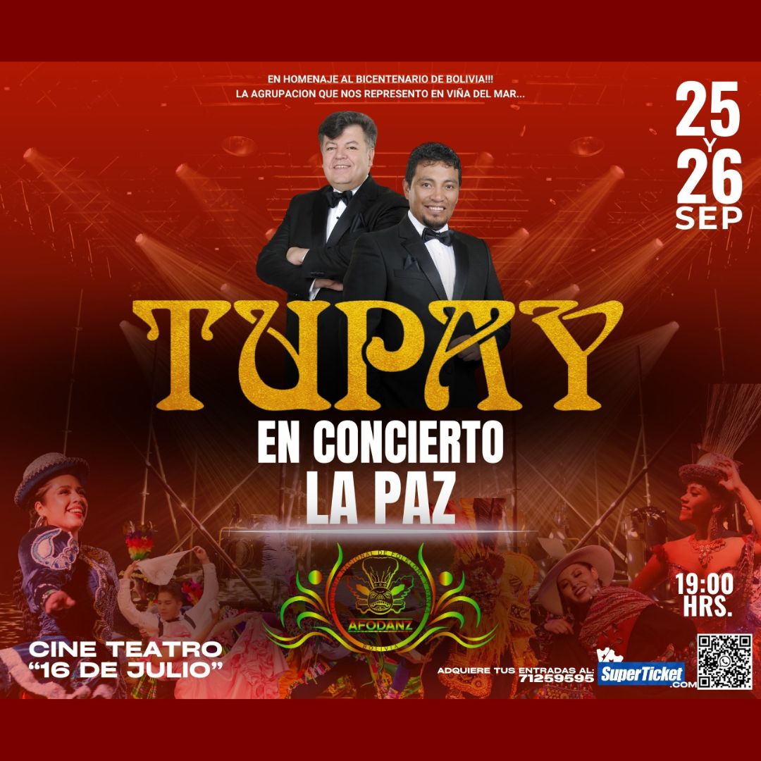 Tupay en Concierto La Paz