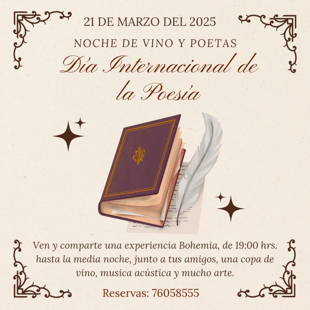 Día Internacional de la Poesía