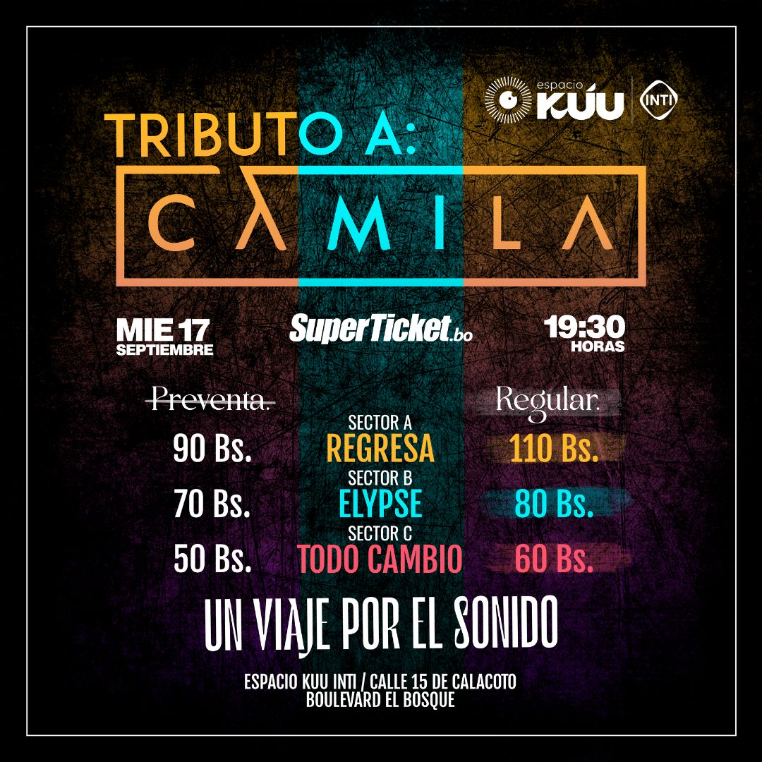 Tributo a Camila: Un Viaje por el Sonido