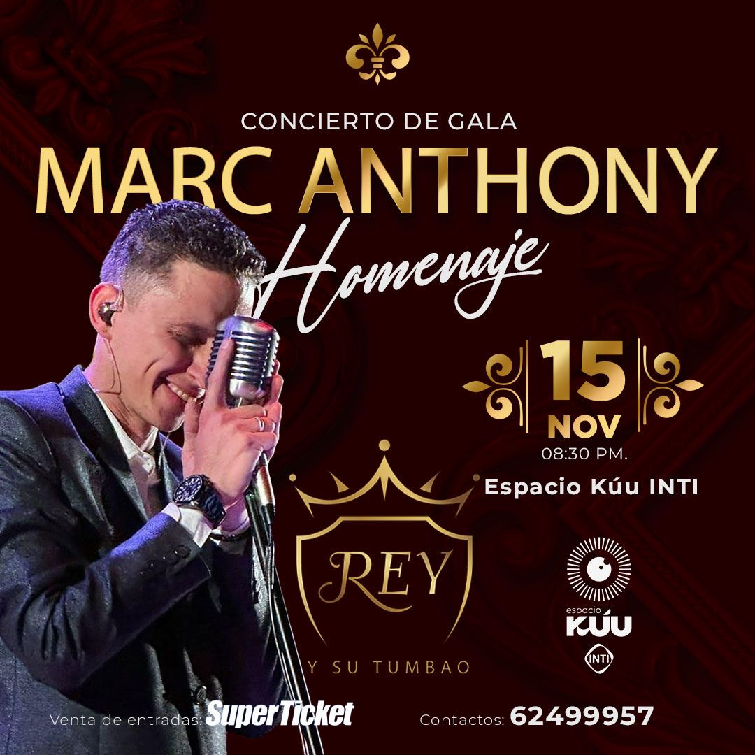 Homenaje a Marc Anthony de Gala