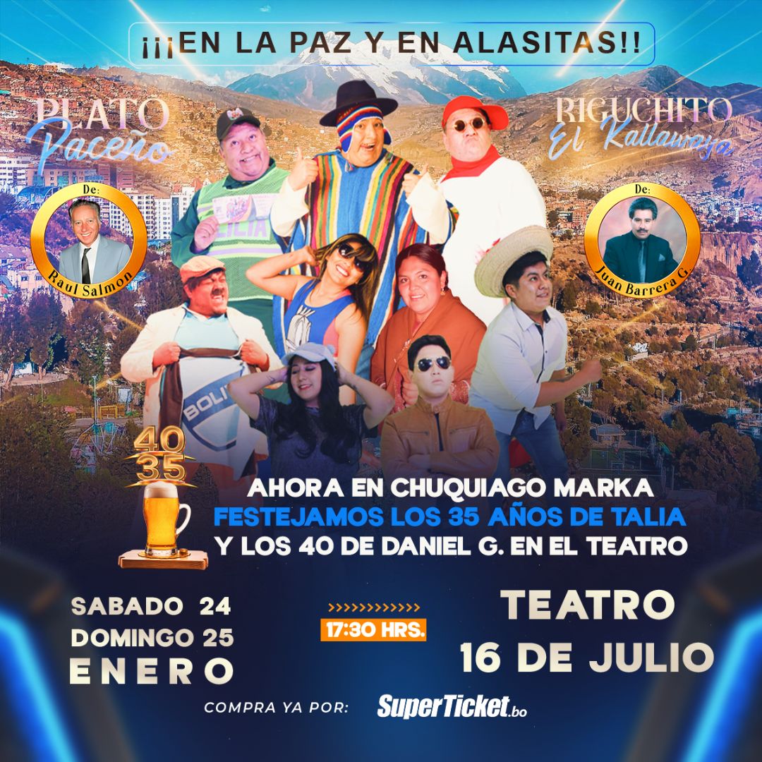 Plato Paceño y Riguchito el Kallawaya