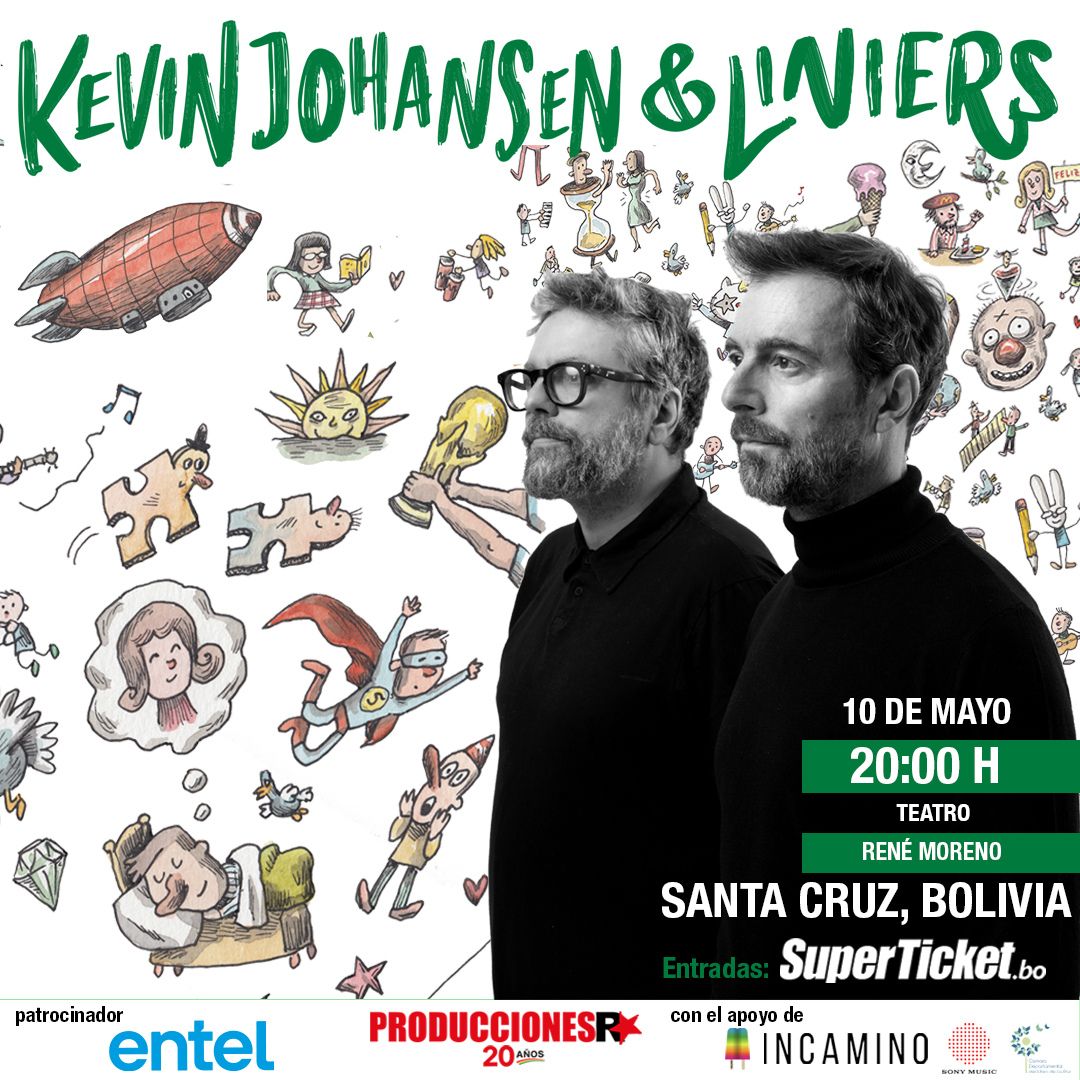 Kevin Johansen & Liniers (Santa Cruz)